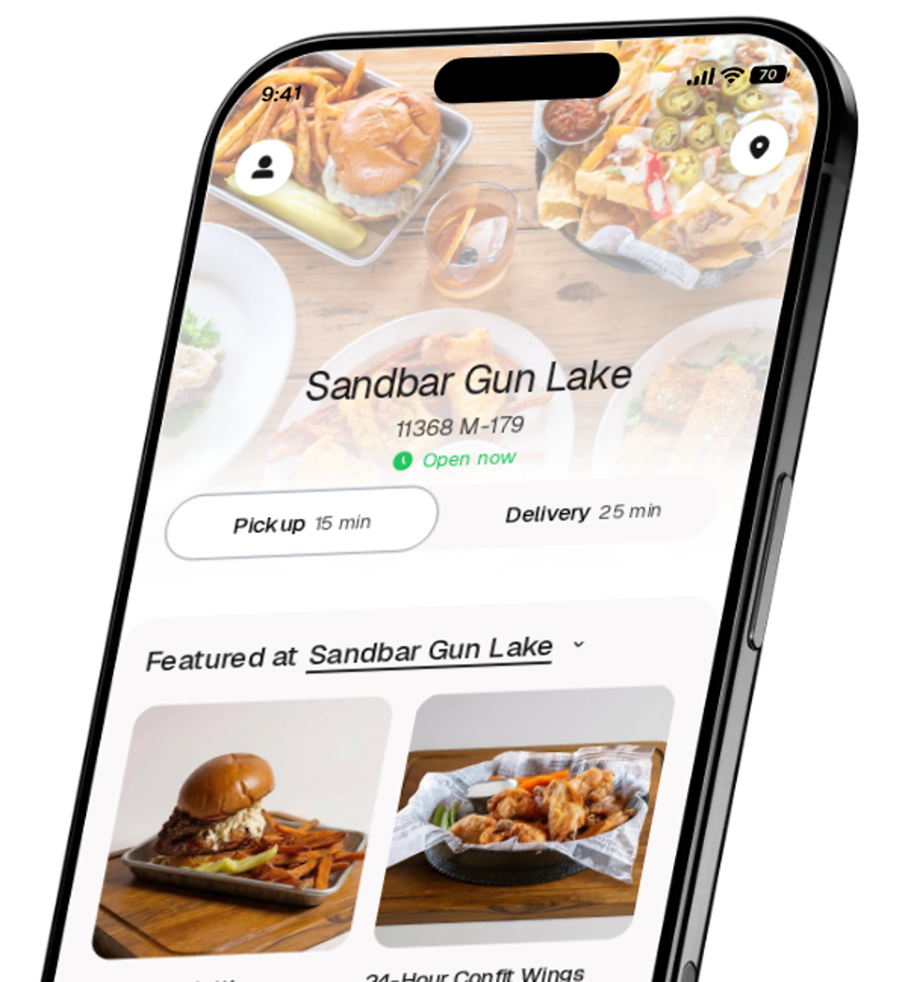 Sandbar Gun Lake app preview