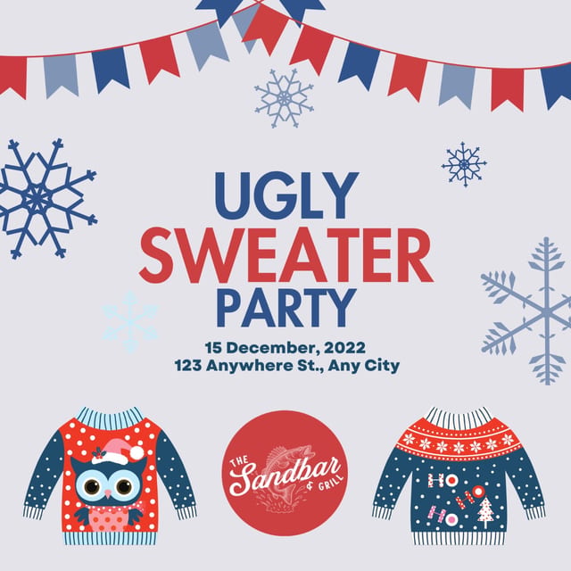2nd Annual Ugly Sweater Party