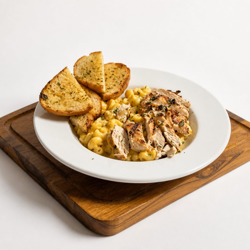 Chicken Bacon Mac.