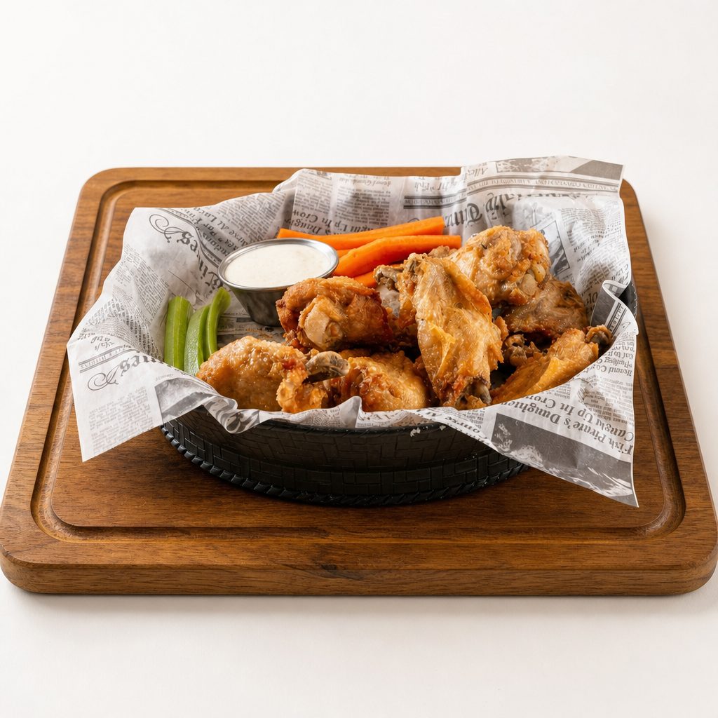 24-Hour Confit Wings.