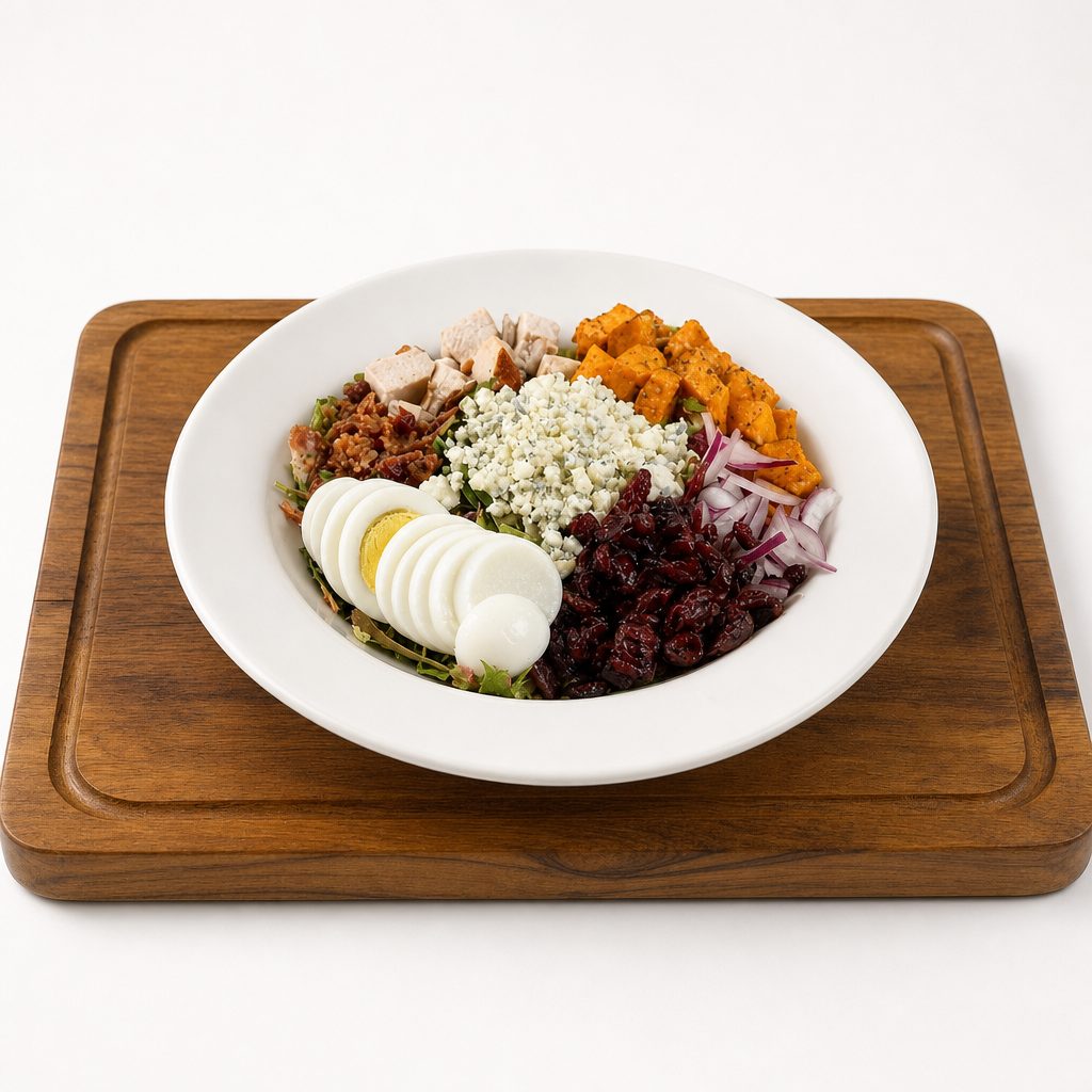 Winter Cobb Lake Salad.