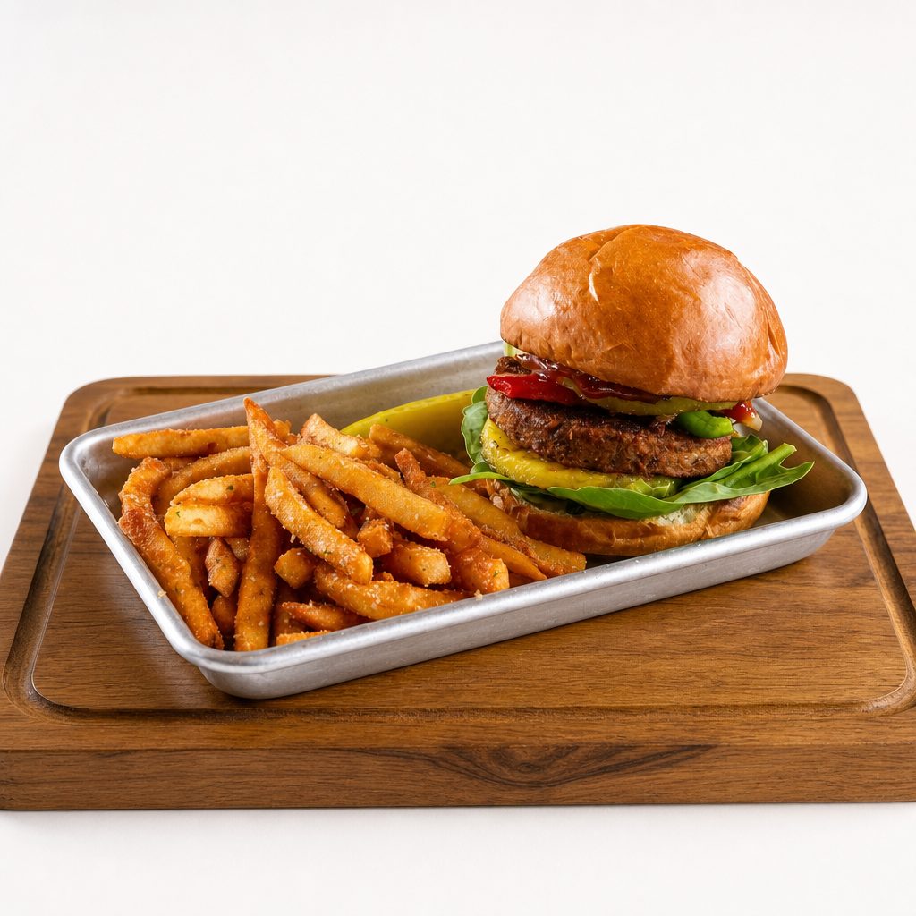 The Veggie Burger.