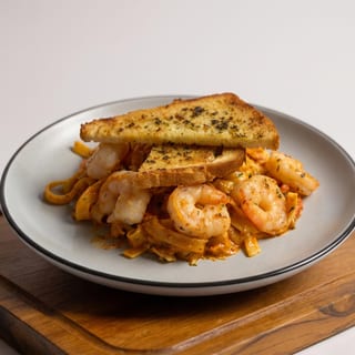 Cajun Shrimp & Crawfish Pasta