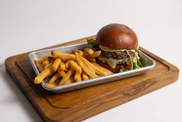 Yankee Springs Stuffed Burger
