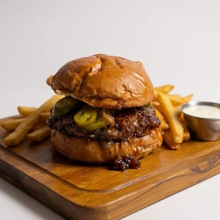 Holy Moly Stuffed Burger