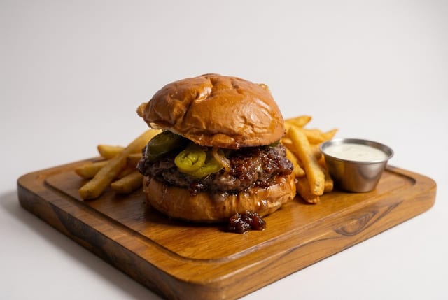 Holy Moly Stuffed Burger
